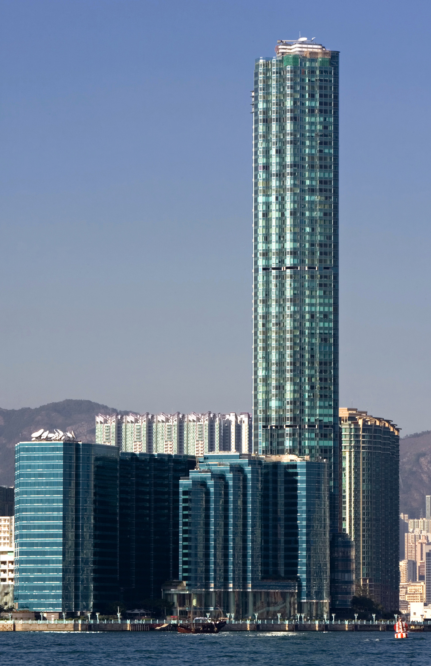 Harbourfront Landmark, Hong Kong - View from North Point. © Mathias Beinling